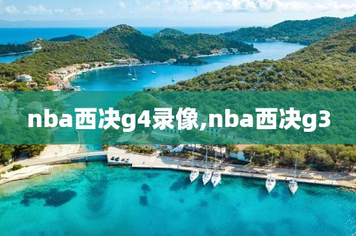 nba西决g4录像,nba西决g3