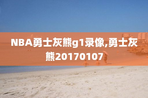 NBA勇士灰熊g1录像,勇士灰熊20170107